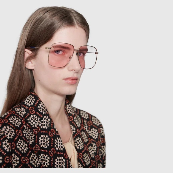 Gucci Accessories - Authentic Gucci pink sunglasses